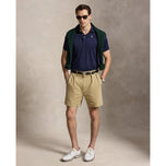 Polo de golf en maille extensible RLX Ralph Lauren Performance - Marine raffinée