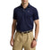 Kemeja Polo Golf RLX Ralph Lauren Performance Stretch Mesh - Biru Laut yang Halus