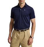 Polo de golf en maille extensible RLX Ralph Lauren Performance - Marine raffinée