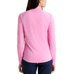 Rohnisch dames addy golfshirt met lange mouwen - Fuchsia roze