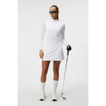 J.Lindeberg 여자 Amelie Mid Golf Skirt -White