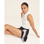 Malbon 여성용 베이스라인 골프 스커트 - 블랙