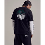 Malbon Bermuda Baldwin Golf Tee – Schwarz