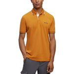 BOSS Paddy Pro Golf Polo Shirt - Dark Yellow