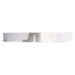 J. Lindeberg Berry Elastic Golf Belt - Weiß