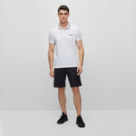 Boss Paddytech Golf Polo Shirt - Weiß