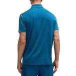 Boss Paddytech Stretch Jersey Polo Golfhemd - Blaugrün