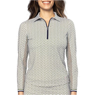 Golftini Wanita Keren Wanita Lengan Golf Polo Kemeja - Nauti & Nice