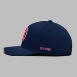 G/Fore Chainstitch Circle G'S Contract Golf Cap – Twilight/Knockout Pink