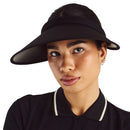 Visor Golf Claire Wanita Malbon - Hitam