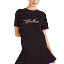 Malbon Women's Club Malbon Golf Tee - Black