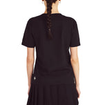 Malbon Dames Club Malbon Golfshirt - Zwart