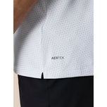 Castore Club Golf Ball Polo Golf Shirt - White / Midnight Navy