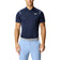 Castore pinnacle lvs engineered knit polo golf shirt - hatinggabi navy/puti