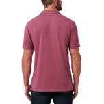 Travis Mathew Cloud golfshirt - Damson