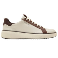 Cole Haan GrandPrø Topspin 방수 와이드 골프 슈즈 - 아이보리/CHSTNT
