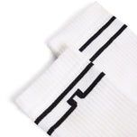 J.Lindeberg Connel Golf Sock - Puti