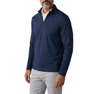 Cross Athletic Ringan 1/4 Zip - Biru Laut