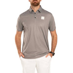 Cross Brassie Golf Polo Shirt - Undye Grey