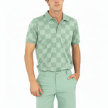 Cross Grip Golf Polo Shirt - Tint Green