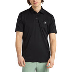 Cross Laser Golf Polo Shirt - Black