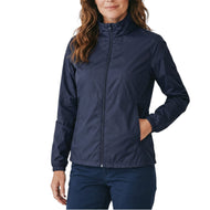 Cross Damen Kiawah Windbreaker Golfjacke – Schwarz/Navy