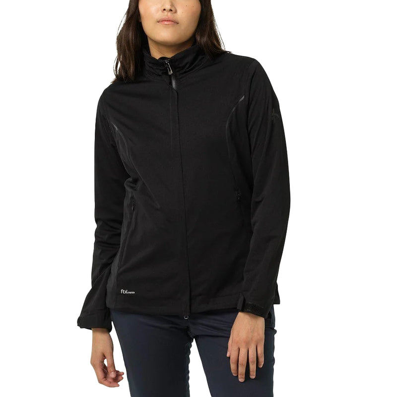 Cross Women's Pro Waterproof Rain Golf Jacket - Black