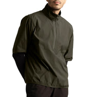 Cross Pine Windbreaker Golf Shirt - Dark Pine