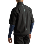Cross Pine Windbreaker Golf Shirt - Black