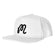 Malbon M Golf Snapback Cap - Wit
