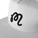 Malbon M Golf Snapback Cap - Wit