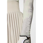 J.Lindeberg 여자 엘라 프린트 압축 골프 셔츠 -Arp Ambrosia