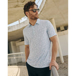 Kaos Polo Golf Travis Mathew Featherweight Cove - Azzurro