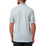 Kaos Polo Golf Travis Mathew Featherweight Cove - Azzurro