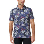 Travis Mathew Featherweight Open Bay Golf-Poloshirt – Schwarz