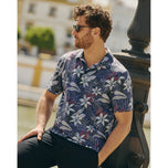 Travis Mathew Featherweight Open Bay Golf-Poloshirt – Schwarz