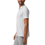 Travis Mathew Featherweight Salt Breeze Golf Polo Shirt - Puti