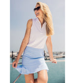 Golftini Women's Side Pleat 17.5 "Golf Skort - Eerste maat