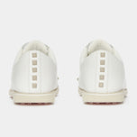 G/FORE Dames Gallivanter Leather Stud Cap Toe Golfschoenen - Steen