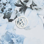 G/Fore Photo Floral Silky Tech Nylon A-lijn golfrok voor dames - Sneeuw