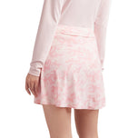 G/Fore 女式迷彩絲質科技尼龍 A 字高爾夫裙褲 - 浮雕