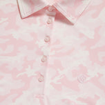 G/Fore Damen Camo Silky Tech Nylon ärmelloses Golfpolo – Cameo