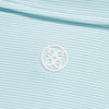 G/Fore Feeder Stripe Tech Jersey Polo - Fjord