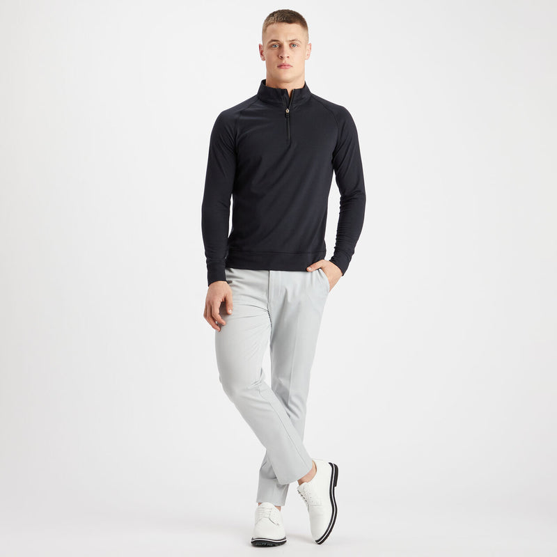 G/Fore Luxe Staple Golf Mid-Layer - Onyx