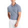G/voorvoersstreep Pique Golf Polo Shirt - Sky/Twilight