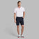 G/FORE FEEDER STRIPE Teknologi halus Golf POLO Shirt - Blush