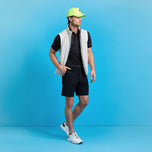 G/unahan icon camo tech jersey golf polo shirt - onyx