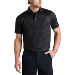 G/unahan icon camo tech jersey golf polo shirt - onyx