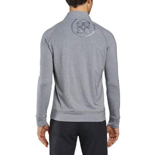 G/Fore Luxe Staple Golf Mid-Layer - Heather Grey