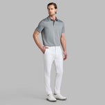 G / Fore Melange Ice Nylon Golf Polo - Melange au charbon de bois